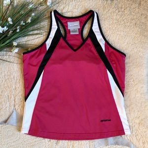 Bolle sport tennis top pink/black/white size S